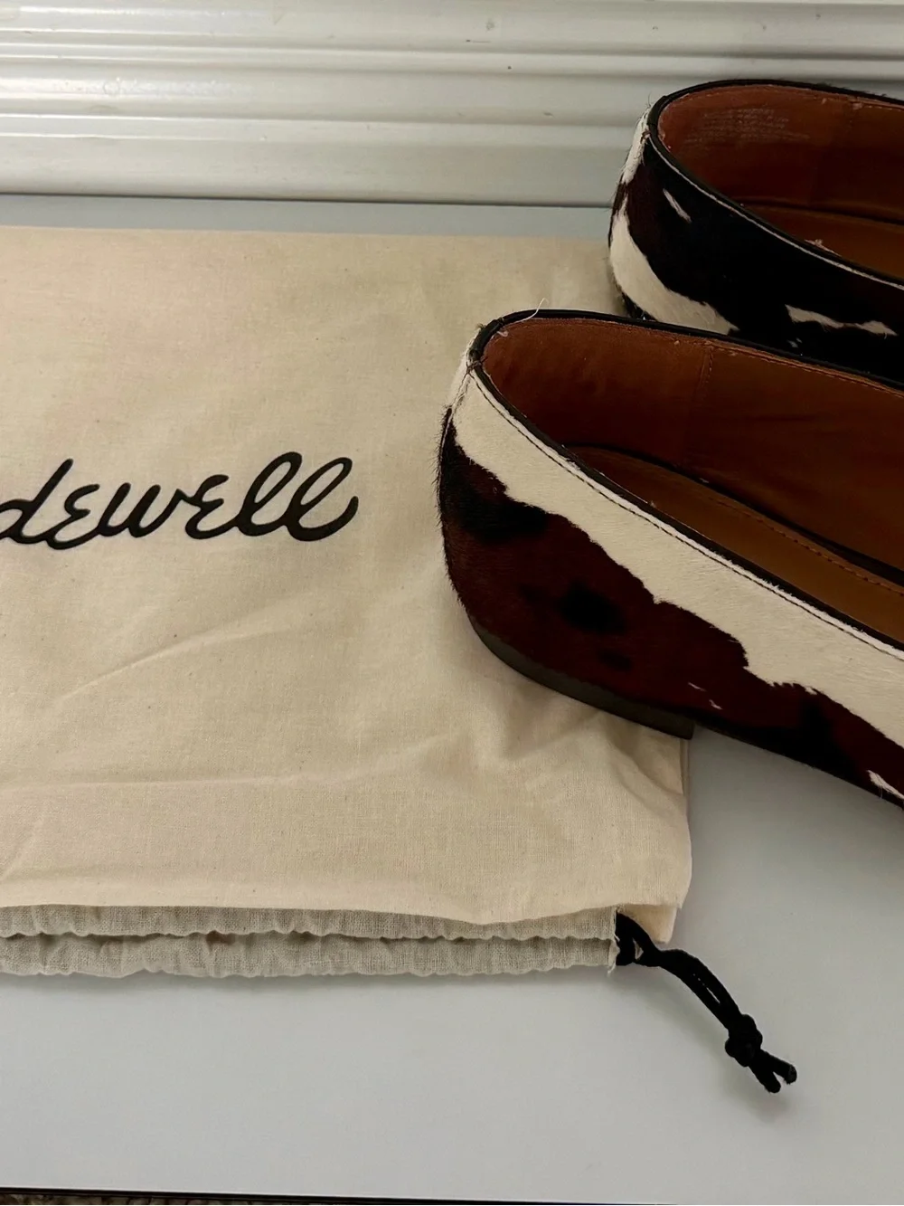 Madewell Mylie Ballet Flats in Brown, Black & White - Picture 5 of 6